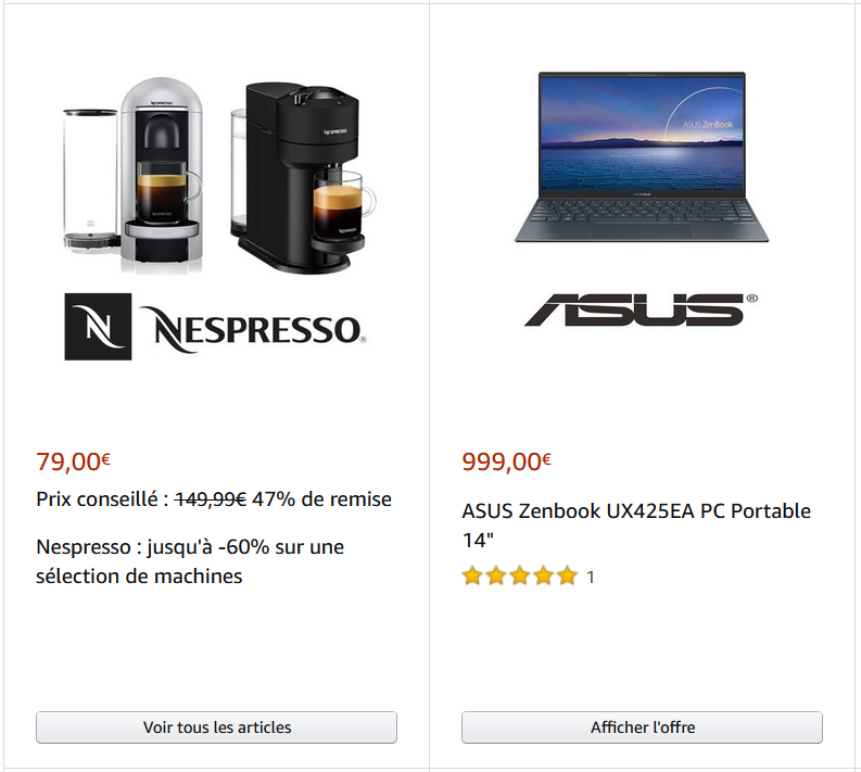 amazon Vente flash en cours